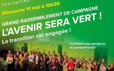 Meeting de campagne le dimanche 11 mai