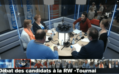 Revoir le débat RTBF pour la circonscription de Tournai-Ath-Mouscron avec Chloé Deltour