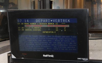 Ponctualité du rail : la Wallonie picarde toujours dans le dernier wagon!